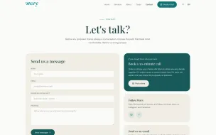 Contact page