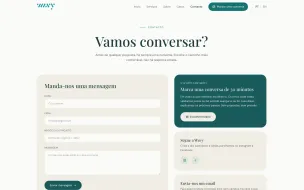 Página de contacto